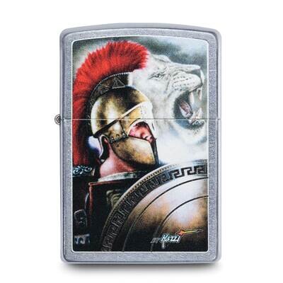 Zippo Street Chrome Mazzi Warrior Lighter GM25880, MPN: GM25880, 191693137354