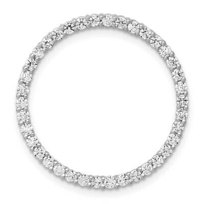 Circle Pendant 14k White Gold Diamond PM4714-075-WA, MPN: PM4714-075-WA, 883957298801