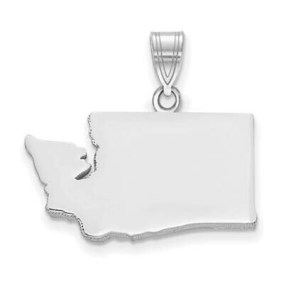Wa State Pendant Bail Only 14k White Gold XNA707W-WA, MPN: XNA707W-WA, 886774753799