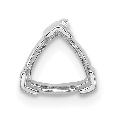 Trillion 3.0mm Setting 14k White Gold WG274, MPN: WG274,