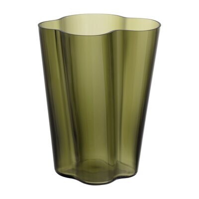 iittala Aalto Vase 10.5 Inch Moss Green, MPN: 1051197, 6411923667289