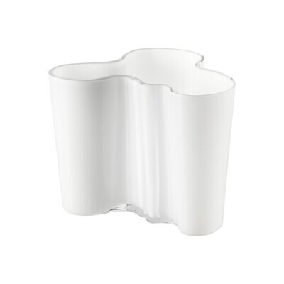 iittala Aalto Vase 4.75 Inch White, MPN: 1007040, 6411920004421