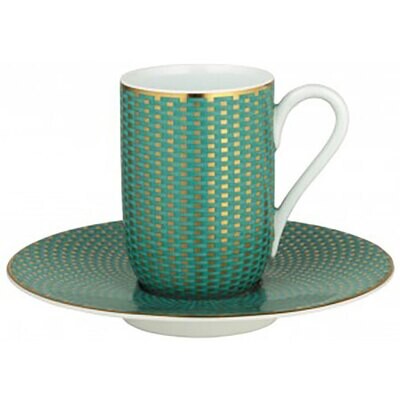 Raynaud Tresor Expresso Cup And Saucer Turquoise 0559-37-851012, MPN: 0559-37-851012, 3660006763728