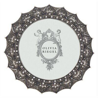 Olivia Riegel Bronze Windsor 4 Round Inch Picture Frame RT4741, MPN: RT4741,