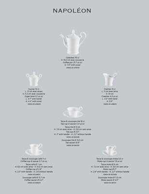 Raynaud Napoleon Moka Saucer, MPN: 0000-25-357011, 3660006599969