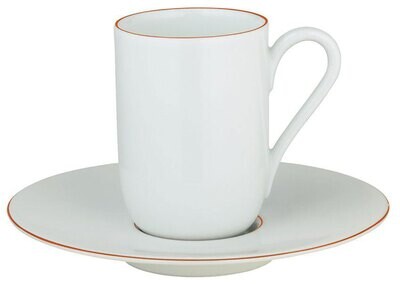 Raynaud Monceau Couleurs Apricot Orange Expresso Saucer, MPN: 0361-37-356012, 3660006651186