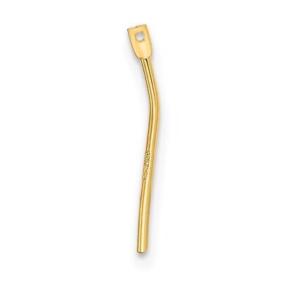 15.8mm Earring Replacement Wire Component 14k Yellow Gold YG2724, MPN: YG2724,