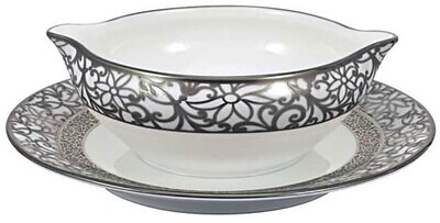 Raynaud Tolede White Platinum Sauce Boat, MPN: 0530-17-511030, 3660006627501
