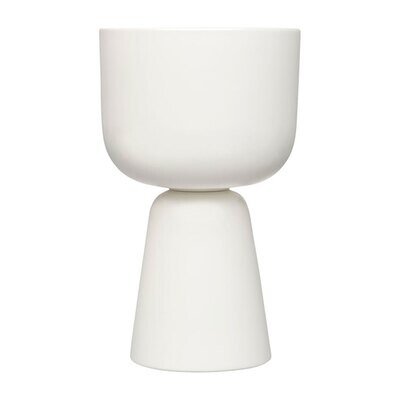Iittala Nappula Plant Pot White 12.5 Inchx 7.5 Inch 1059792, MPN: 1059792, 6411923671477