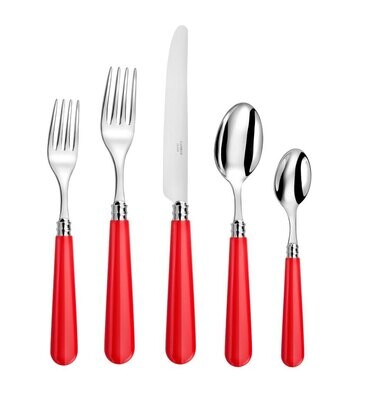 Capdeco Altea Red 5 Piece Place Setting ALT12-5SET, MPN: ALT12-5SET, 3700922748093