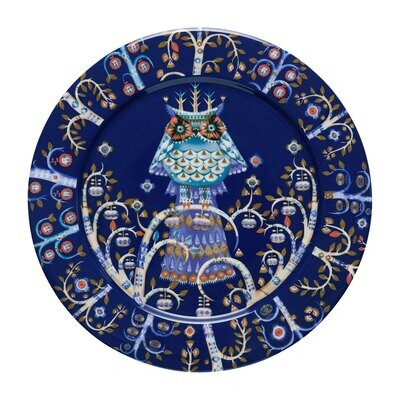 iittala Taika Dinner Plate Flat 10.75 Inch Blue, MPN: 1011635, 7320060188801