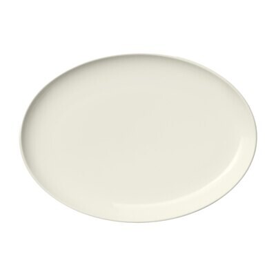 iittala Essence Plate 10 Inch Oval White, MPN: 1028198, 6411923666091