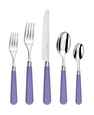 Capdeco Altea Purple 5 Piece Place Setting ALT04-5SET, MPN: ALT04-5SET,