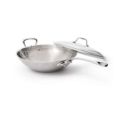 Mauviel M&#39;cook Wok 32cm 12.5 Inch 5236.32