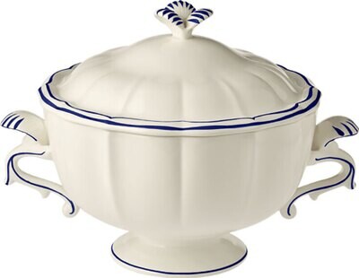 Gien Filet Cobalt Soup Tureen 1541CSOU22, MPN: 1541CSOU22, 3660838021010