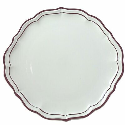 Gien Filet Pivoine Cake Platter 1831BPGA22, MPN: 1831BPGA22, 840769048802