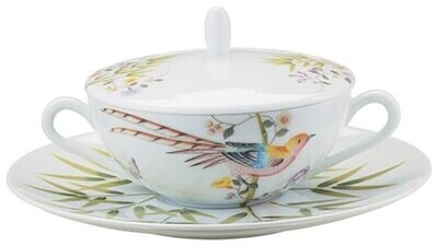 Raynaud Paradis White Cover For Cream Soup Cup, MPN: 0399-37-409012, 3660006668078