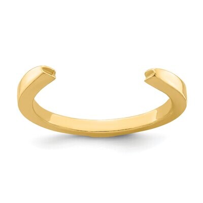 Casted Half Shank 14k Yellow Gold YGSH124, MPN: YGSH124,