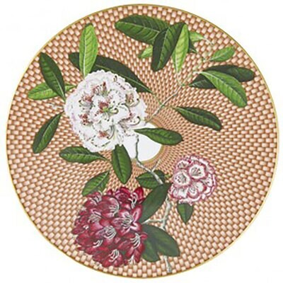 Raynaud Tresor Fleuri Dessert Coupe Plate Flat Beige 0655-37-113022, MPN: 0655-37-113022, 366000663…