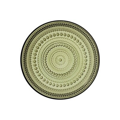 iittala Kastehelmi Plate 6.75 Inch Moss Green, MPN: 1025690, 6411923660822