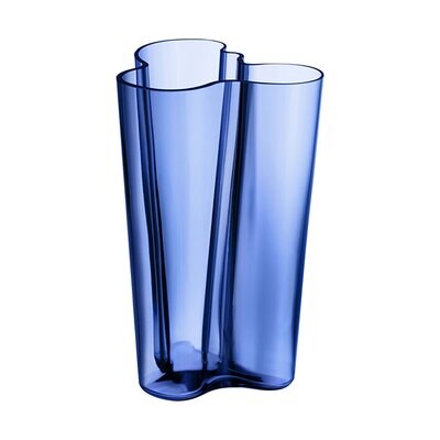 iittala Aalto Vase 10 Inch Ultramarine Blue 1062563, MPN: 1062563, 6411923674225