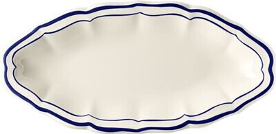 Gien Filet Cobalt Pickle Dish 1541CRAV22, MPN: 1541CRAV22, 3660838020976