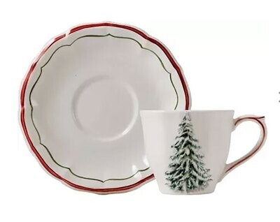 Gien Filet Noel Us Tea Cup 1731TTHU49, MPN: 1731TTHU49, 840769095042