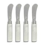 White Marble Four Piece Butter Spreader Set GM25958, MPN: GM25958,