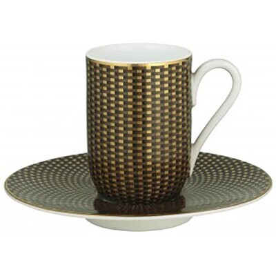 Raynaud Tresor Expresso Cup And Saucer Brown 0547-37-851012, MPN: 0547-37-851012, 3660006763698