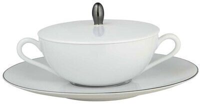 Raynaud Monceau Platinum Cream Soup Saucer, MPN: 0362-37-359019, 3660006648131