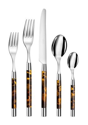 Capdeco Conty Tortoise 5 Piece Place Setting CON54-5SET, MPN: CON54-5SET, 3700922738957
