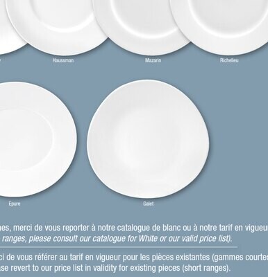 Deshoulieres Galets White Sugar Bowl SU-GA, MPN: SU-GA,