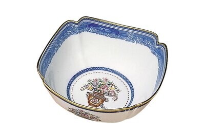 Mottahedeh Mandarin Bouquet Square Bowl W2104, MPN: W2104,