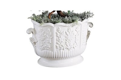 Mottahedeh Oval Cachepot with Handles S6500, MPN: S6500,