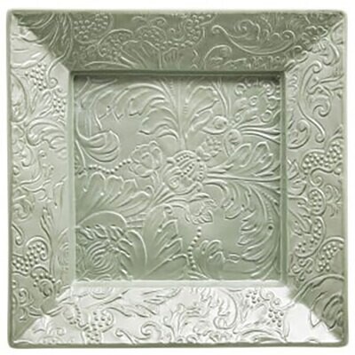Raynaud Italian Renaissance Square Trinket Tray Celadon 0812-47-600017, MPN: 0812-47-600017, 366000…