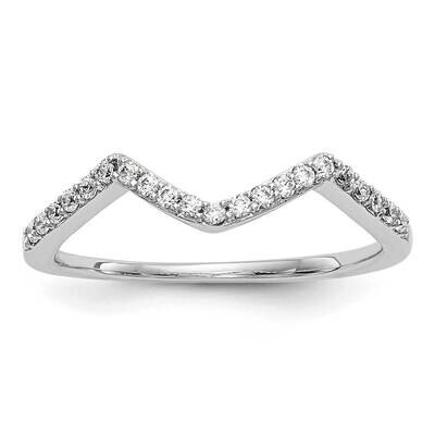 Round Diamond Wedding Band 14k White Gold RM2523B-017-WAA, MPN: RM2523B-017-WAA,