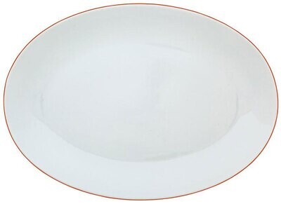 Raynaud Monceau Couleurs Apricot Orange Large Oval Dish, MPN: 0361-37-502042, 3660006651001