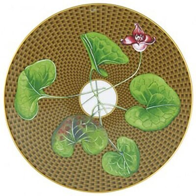 Raynaud Tresor Fleuri Bread &amp; Butter Plate Coupe Brown 0657-37-113016, MPN: 0657-37-113016, 3660006…