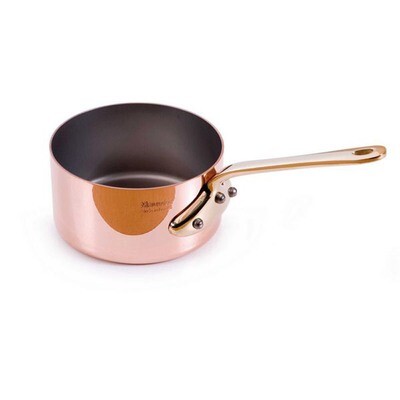 Mauviel M&#39;Mini Copper Small Saucepan 9cm 3.5 Inch 0.4 Qt.