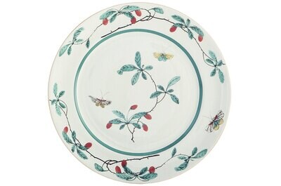 Mottahedeh Famille Verte Dinner Plate Y1671, MPN: Y1671,
