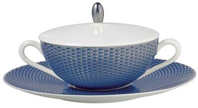 Raynaud Tresor Bleu Cover For Cream Soup Cup, MPN: 0544-37-409012, 3660006677285