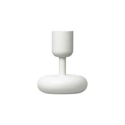 iittala Nappula Candleholder 3.5 x 4.25 White, MPN: 1009082, 6428501111423