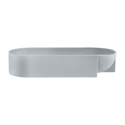 iittala Kuru Ceramic Bowl 14.5 x 3 Inch Light Grey, MPN: 1051706, 6411923667937