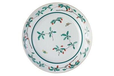 Mottahedeh Famille Verte 13 Chop Plate Y1705, MPN: Y1705,