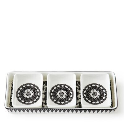 Caskata Casablanca Fez 4 Piece Place Setting Serving Set Black RTST-CASFEZ, MPN: RTST-CASFEZ, 81732…