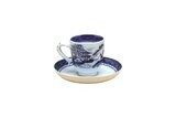 Mottahedeh Blue Canton Demi Cup &amp; Saucer HC105, MPN: HC105,