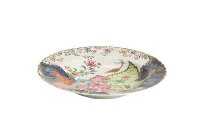 Mottahedeh Tobacco Leaf Rim Soup Plate Y2340, MPN: Y2340,