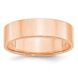 6mm Flat Band 14k Rose Gold RFLL060, MPN: RFLL060, 883957911083