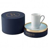 Raynaud Aura Expresso Cup Monceau Gold And Saucer Aura Azure 0703-37-851012, MPN: 0703-37-851012, 3…