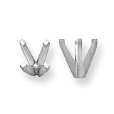 Round 4-Prong High-Heavy .75ct. Setting Platinum PL100-6, MPN: PL100-6,